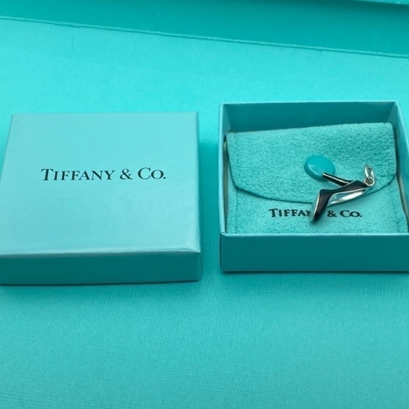 Tiffany & Co EnamelHigh Heel stiletto Shoe Charm Sterling Silver - Picture 7 of 7